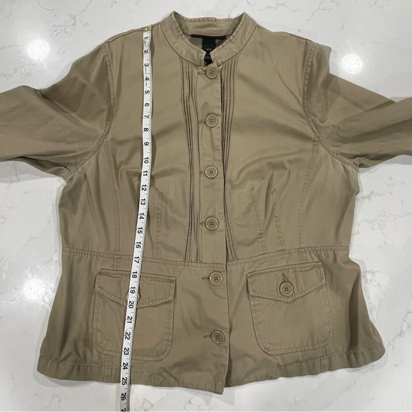 Vintage Venezia Khaki Jacket - Size 14/16 - Picture 9 of 14